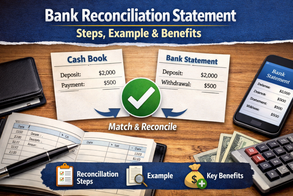 Bank Reconciliation Statement: Complete Guide With Steps & Example