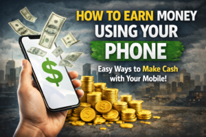 how to earn money using your phone