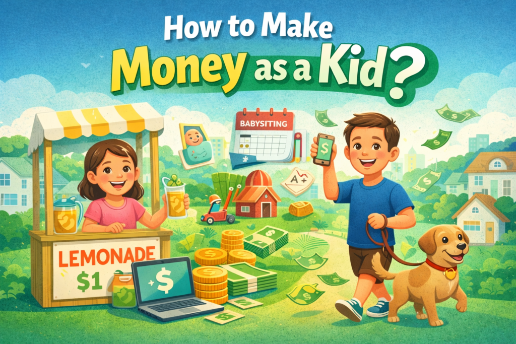 How to Make Money as a Kid